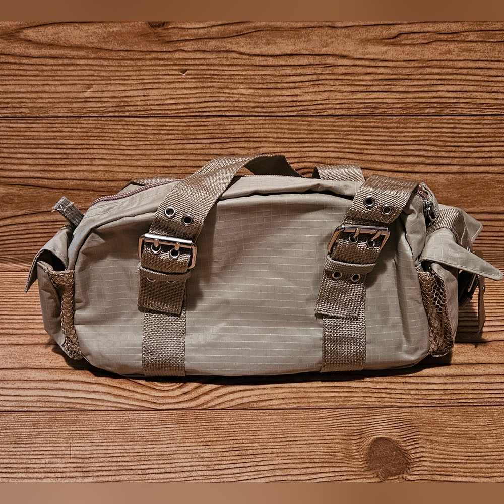 Mini Duffle Bag Tan - Picture 2 of 6